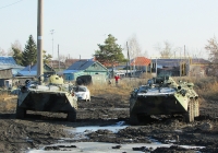 БТР-80. Новосибирская область, Коченёвский район, посёлок Чик