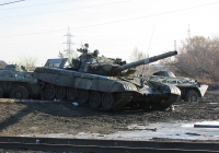Танк Т-72. Новосибирская область, Коченёвский район, посёлок Чик