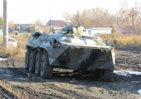 БТР-80. Новосибирская область, Коченёвский район, посёлок Чик