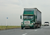седельный тягач Freightliner #У127СА22. Самарская область, 1019 км федеральная трасса М5 "Урал"