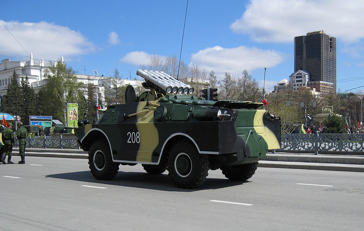 БРДМ-2. Новосибирск, Красный проспект