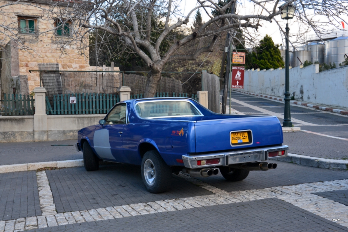 Пикап Chevrolet El Camino. Израиль, Хайфа