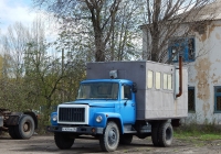 Передвижная ремонтная мастерская на шасси ГАЗ-3307 # Х 434 НК 36. Воронежская область, п. Анна, ул. Энгельса