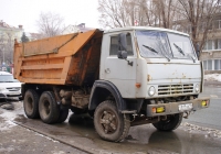 Самосвал КамАЗ-55111 #Т 815 ХХ 93. Самара, улица Мичурина