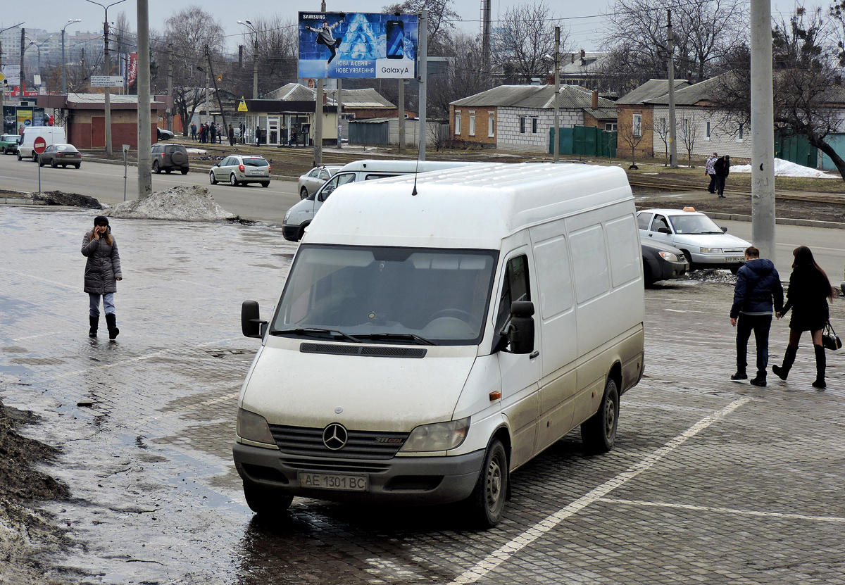 Фургон Mercedes-benz Sprinter 311CDI #АЕ 1301 ВС. Харьковская область, г. Харьков, улица Академика Павлова