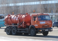 КО-507АМ на шасси КамАЗ-65115 #А 614 ЕТ 45. Курган, улица Ленина
