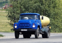 Автоцистерна на шасси ЗиЛ-431412 # О 129 КТ 36. Белгородская область, г.  Алексеевка, пер. Острогожский