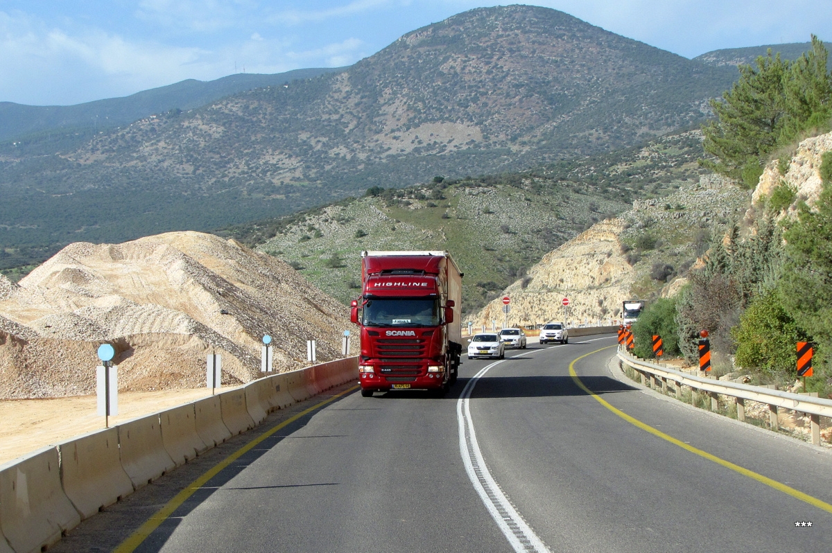 Грузовик Scania R440, #15-475-58. Израиль, Северный округ