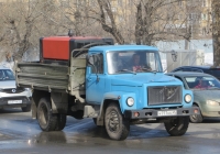 Самосвал ГАЗ-САЗ-3507-01 на шасси ГАЗ-33072 #У 777 КК 45. Курган, Пролетарская улица