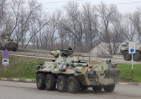 Бронетранспортёр БТР-82А №227. Белгородская область, г. Алексеевка, ул. Тимирязева
