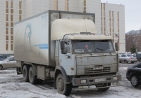 Фургон на базе КамАЗ-53212 #O 101 EE 64. Курган, Троицкая площадь 