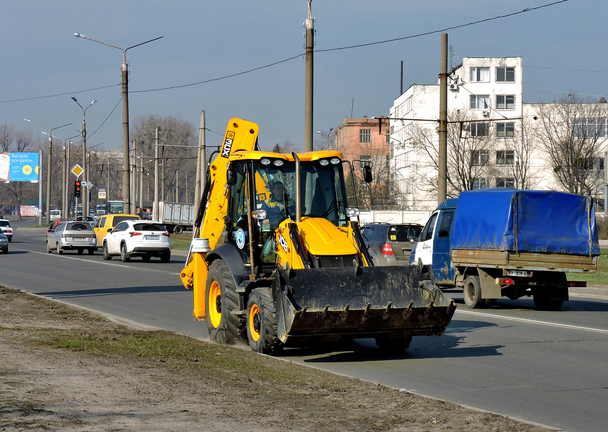 Экскаватор-погрузчик JCB 3CX. Харьковская область, г. Харьков, Салтовское шоссе