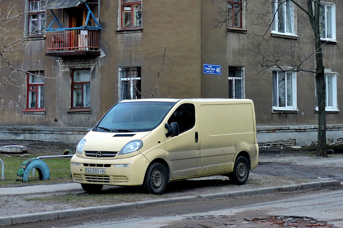 Фургон Opel Vivaro #АА 5355 НВ. Харьковская область, г. Харьков, улица Леонида Быкова