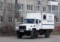 Электролаборатория ЛВИ на шасси ГАЗ-33081 "Садко" #М 398 РА 40. Калуга, Новаторская улица