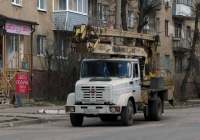 Автоподъёмник АГП-22-04 "Людиновец" на шасси ЗиЛ-433362. Калуга, Октябрьская улица
