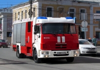 Автомобиль-цистерна АЦ-2,0-40(4308)-004МС на шасси КамАЗ-4308. Калуга, улица Суворова