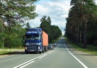 Volvo FH12 #Н 391 КВ 60. Псковская область, трасса Р23