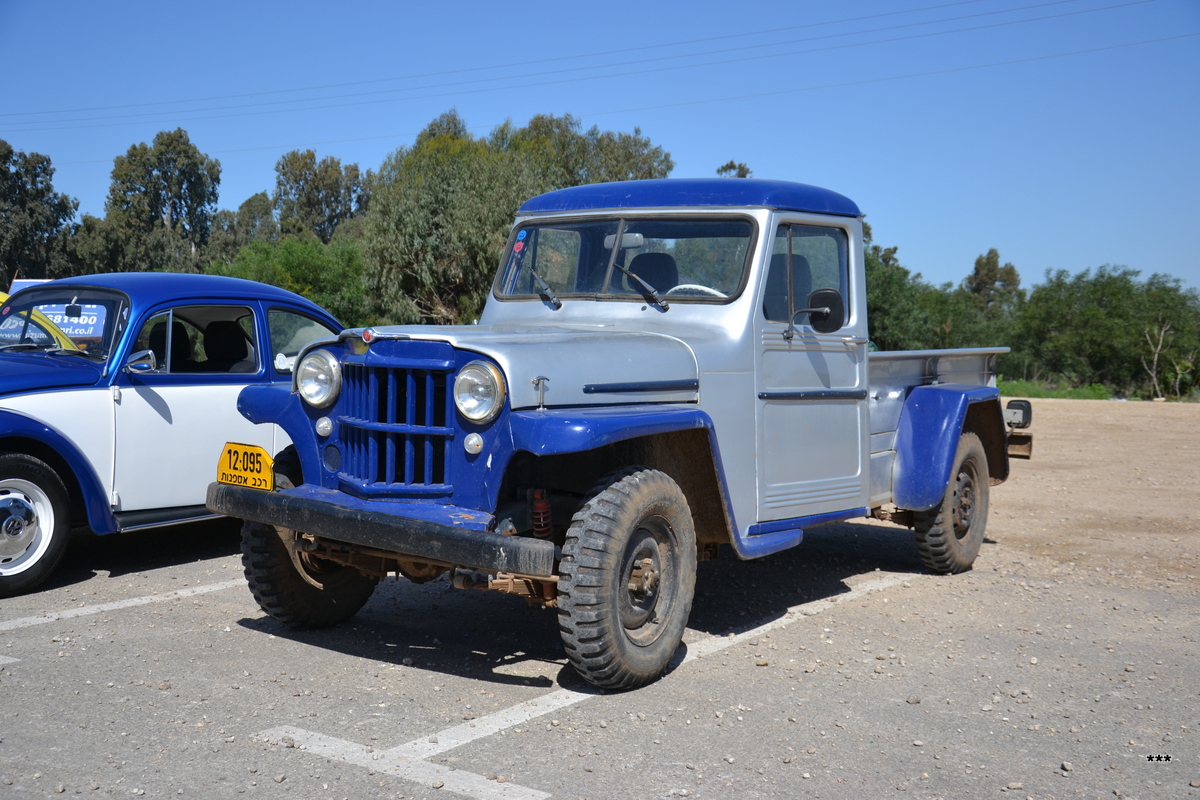 Willys Jeep Truck. Израиль, Эмек-Хефер