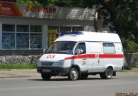 АСМП на базе ГАЗ-32214 "Газель" . Алтайский край, Барнаул, Комсомольский проспект