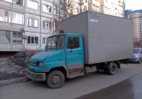 Фургон на шасси ЗиЛ-5301*. Самара, улица Солнечная