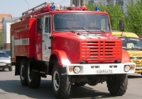 Пожарная автоцистерна АЦ-3,-40(4334)-3ВР на шасси ЗиЛ-433442 #К 269 КЕ 72. Тюмень, улица Мельникайте