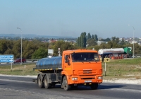 Автоцистерна на шасси КамАЗ-65115 # Н 138 АМ 31. Белгородская область, г. Алексеевка, ул. Чапаева