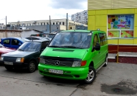Микроавтобус Mercedes-Benz Vito #АХ 5174 АО. Харьковская область, г. Харьков, Салтовское шоссе