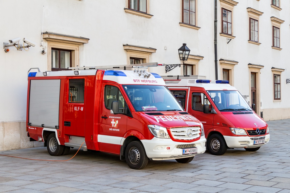 Пожарный автомобиль Rosenbauer CL на шасси Mercedes-Benz Sprinter #W 40268 E. Австрия, Вена