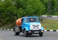 Ассенизационная машина на шасси ЗиЛ-433362 # Н 080 НР 31. Белгородская область, г. Алексеевка, ул. Тимирязева