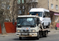 Эвакуатор на шасси Foton Auman. Калуга, Октябрьская улица 
