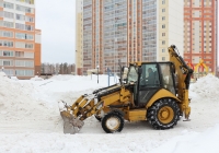 Экскаватор-погрузчик Caterpillar 428E #5097 ТМ 70. Томск, улица Герасименко