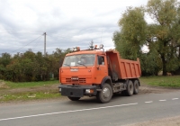 Самосвал КамАЗ-45147 на шасси КамАЗ-65115 #О 478 ОО 60. Псковская область Порховский район д,Нестрино