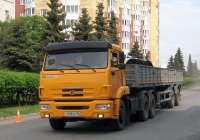 Седельный тягач КамАЗ-65116 #Т 008 КО 96 c полуприцепом . Тюмень, Привокзальная улица