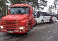 Эвакуатор Scania #СIU-853. Финляндия, Вантаа