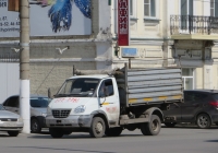 Самосвал ГАЗ-САЗ-2505-10 на шасси ГАЗ-33104 "Валдай" #M 002 KE 45. Курган, улица Куйбышева