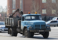 Самосвал ЗиЛ-ММЗ-4502 с КМУ #T 805 AC 45. Курган, улица Ленина