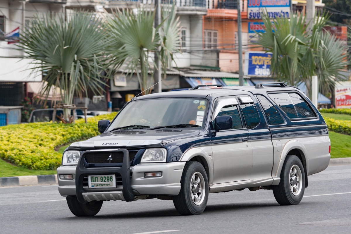 Пикап Mitsubishi Strada. Таиланд, Паттайя