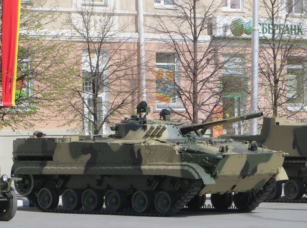 БМП-3. Курган, улица Гоголя