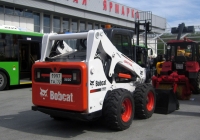 Малогабаритный погрузчик Bobcat S650 #1997 ТА 72 на выставке. Тюмень, Севастопольская улица