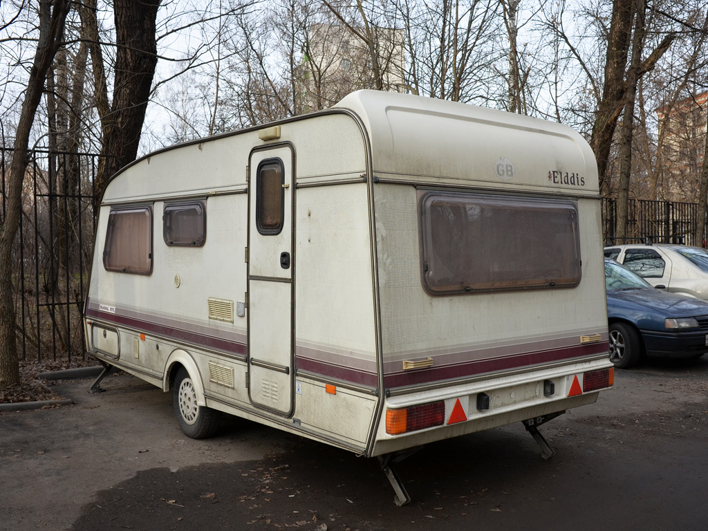 Прицеп-модуль жилой Elddis Shamal . Москва, Большая Академическая улица 