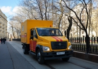 Фургон ГУП "Мосгортранс" на шасси ГАЗ-С42R33 #У 806 ТУ 777. Москва, Покровский бульвар
