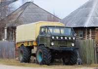 Грузовой автомобиль ГАЗ-66. Свердловская область, пос.Калья, улица 40 лет октября