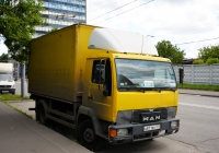 Фургон на шасси MAN #А 871 ВК 177  . Москва, улица Космонавта Волкова 