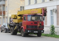 Автокран КС-3577-4 на шасси МАЗ-5337 #К 153 ЕК 45. Курган, улица Максима Горького
