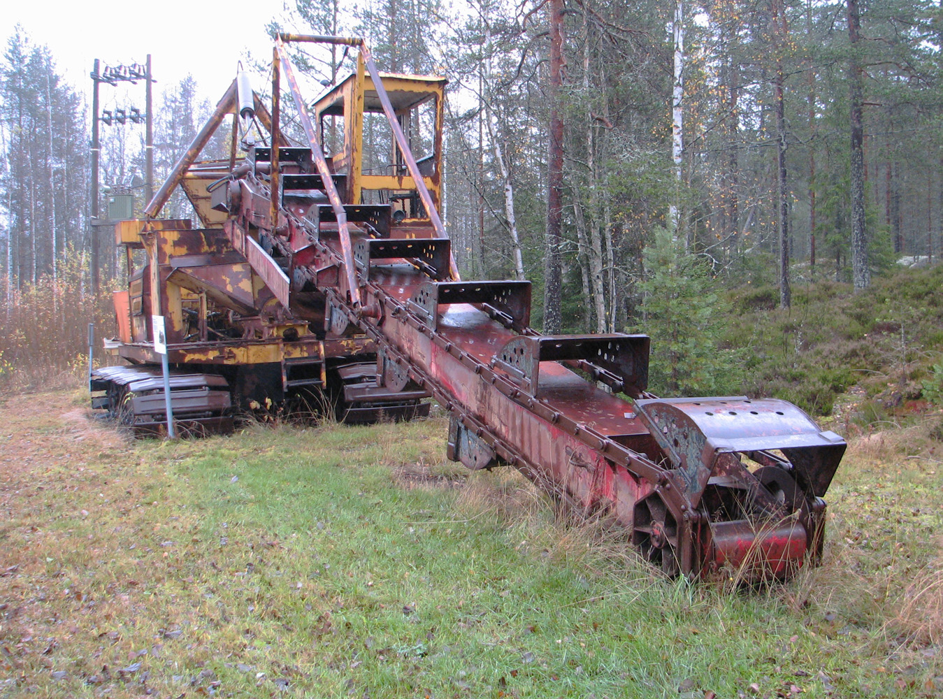 Экскаватор МТК-14А. Финляндия, Айтонева