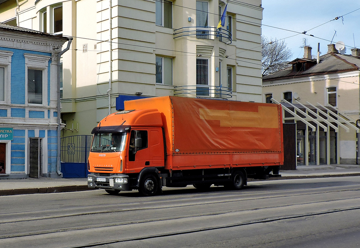 Бортовой грузовик Iveco EuroCargo # BX 3672 BI. Харьковская область, г. Харьков, Московский проспект