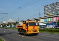 Самосвал аварийной службы КамАЗ-43255 #В 623 ТА 777. Москва, улица Академика Королёва