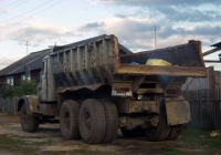 Самосвал КрАЗ-256Б1 #Е 097 НЕ 72 . Свердловская область, Луговской, Первомайская улица 