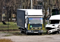 Изотермический фургон Iveco EuroCargo #АН 3027 ЕН. Харьковская область, г. Харьков, проспект Тракторостроителей