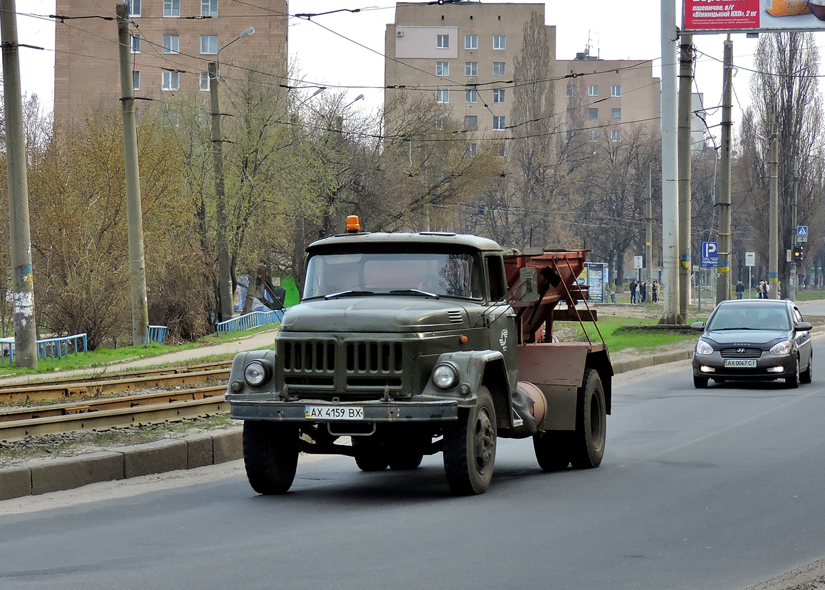 Пескоразбрасыватель  ЗИЛ-4314 #АХ 4159 ВХ. Харьковская область, г. Харьков, проспект Тракторостроителей